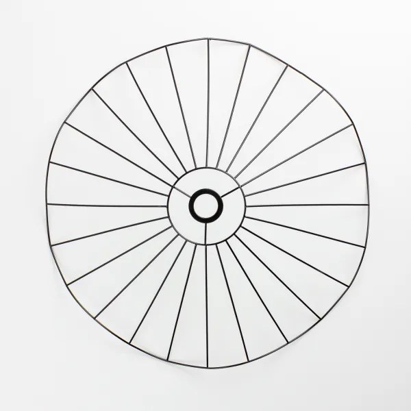 Univerzális lámpabúra CURITIBA átm. 60 cm fekete