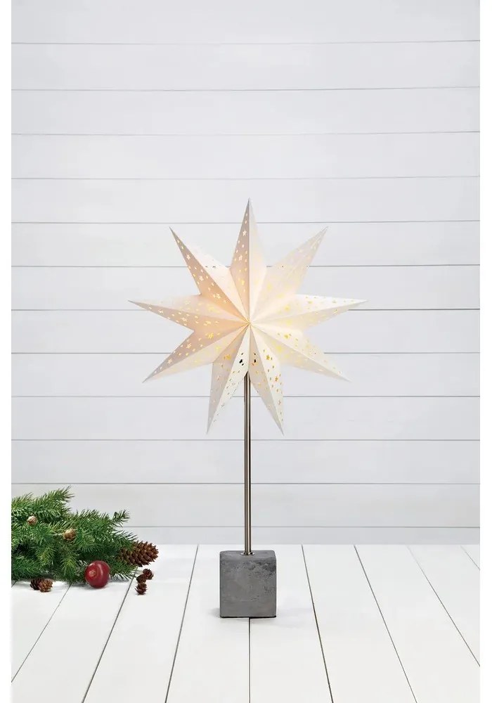 Fehér karácsonyi fénydekoráció Hård – Markslöjd