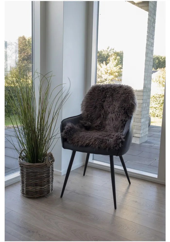 Báránybőr, barna, 50x85 cm