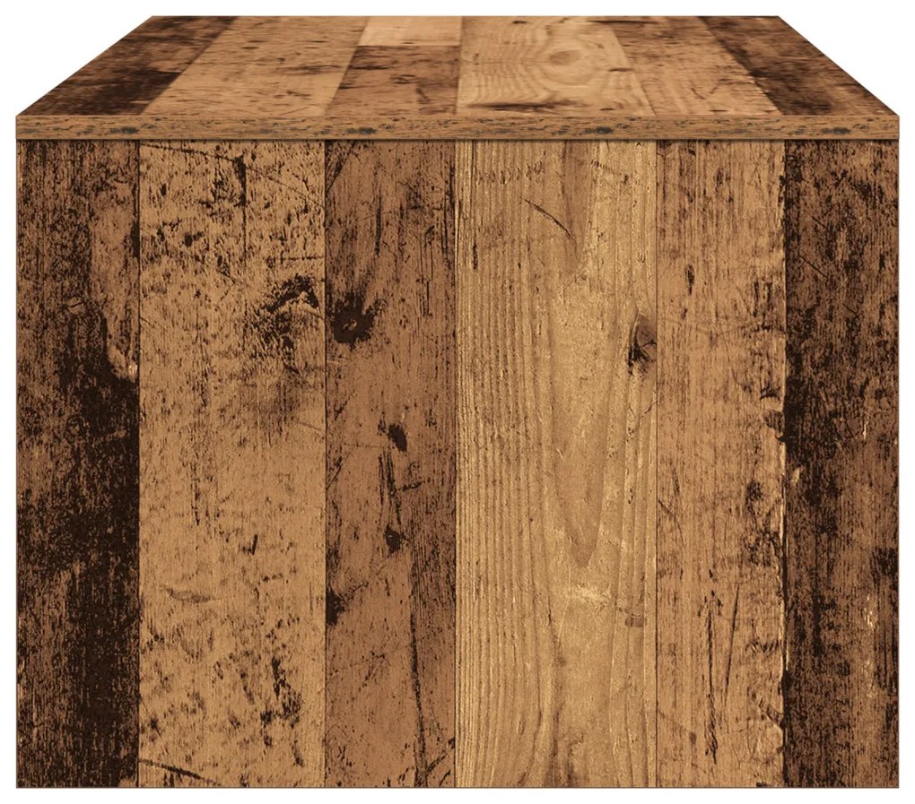Kávézóasztal Öreg Fa 102x55x43,5 cm Mérnöki Fa