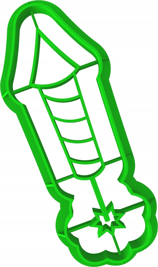 Foremka Lyukasztó Sütemény- és Mézeskalácsvágó Szilveszter Tűzijáték