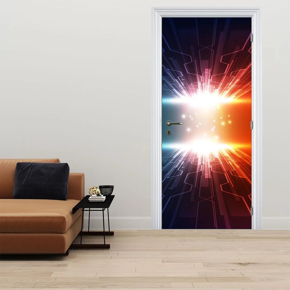 Fotótapéta ajtóra - Aktív töltés (95x205cm)