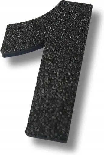 Számjegy 1 3D házhoz 15 cm épületszám házszám épületszám