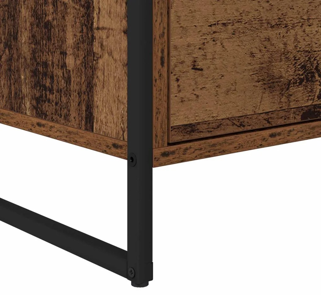 Oldalsó szekrény Öreg fa 79 x 36 x 75 cm Faanyag