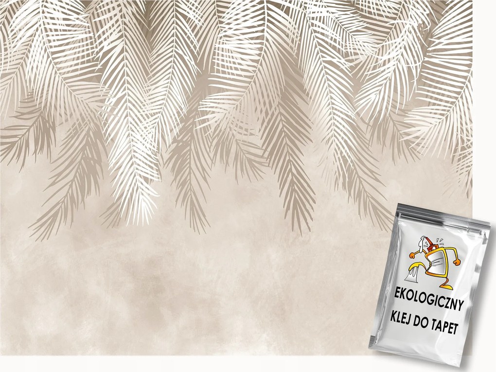 Fotótapéta Flizelina Egzotikus Növényzet Pálma Levelek Boho 300x210 ragasztó