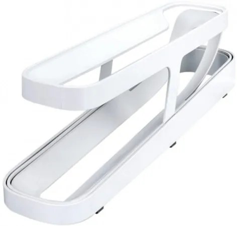 Összecsukható tojásrendező hűtőbe - 2 sor - fehér