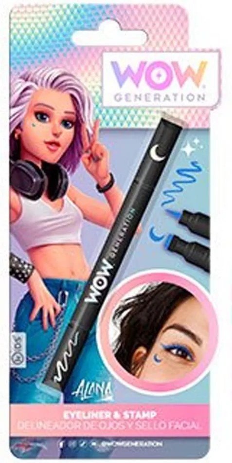 WOW Generation Alana kék szemceruza és nyomda szett