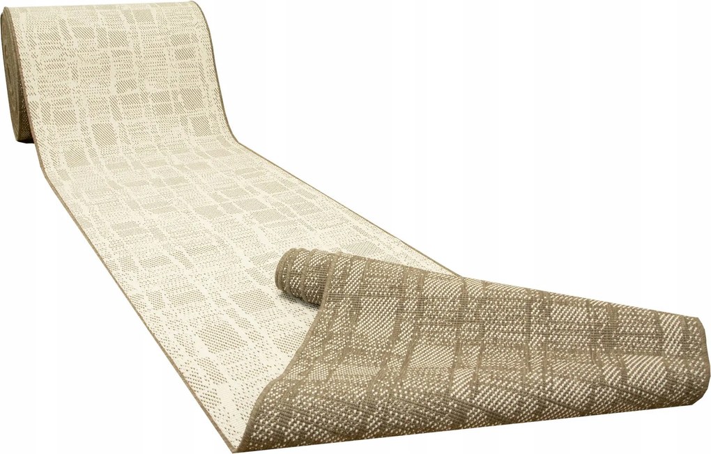 120 cm széles Zsinóros Kétoldalas Futószőnyeg Teraszra