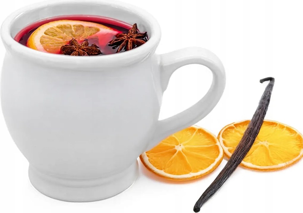 Kő bögre 250 ml forralt bor forralt borhoz ideális ajándék Fehér