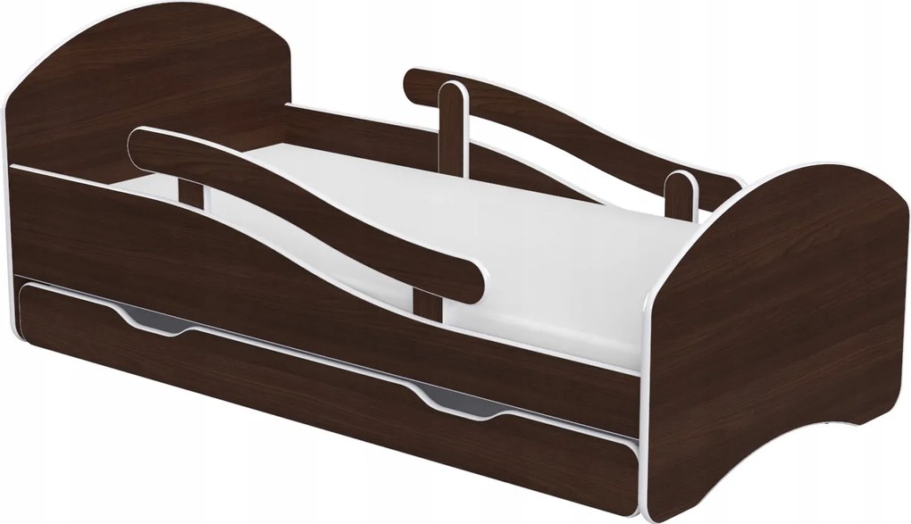 Gyerekágy Leo 160x80 wenge