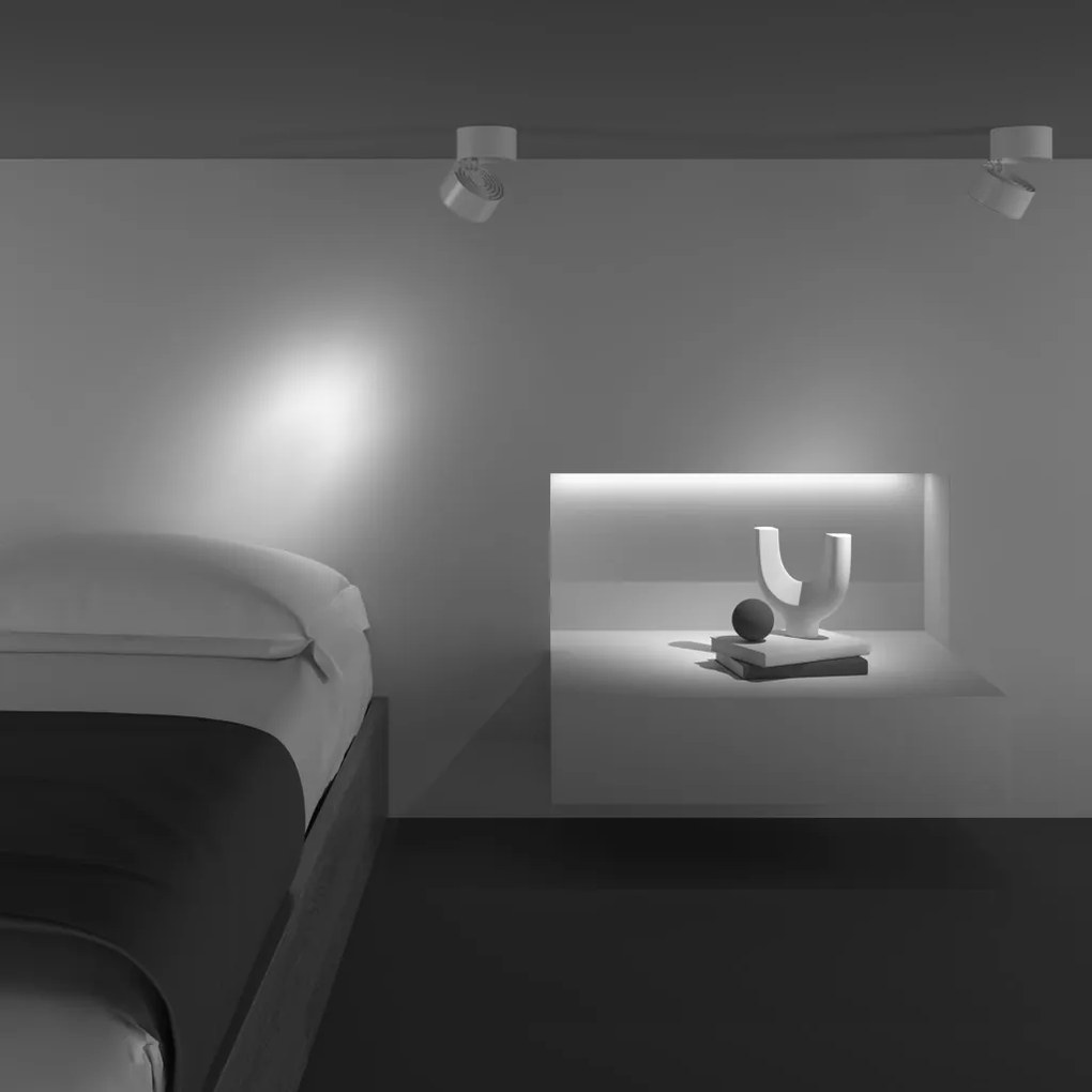 C084CL-15W3K-D-W-DE Yin Alumínium Mennyezeti Lámpa Fehér Színű LED 15 W 2700-4000 Kelvin 1359 Lumen IP20