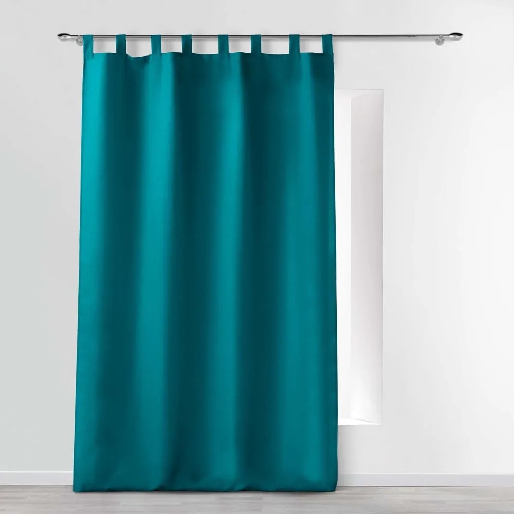 Kék függöny 140x260 cm Essentiel – douceur d'intérieur