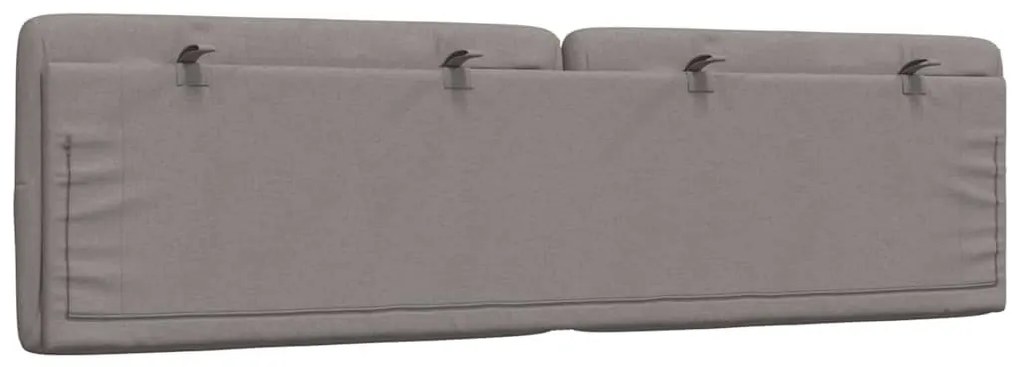 tópszínű szövet fejtámla párna 180 cm