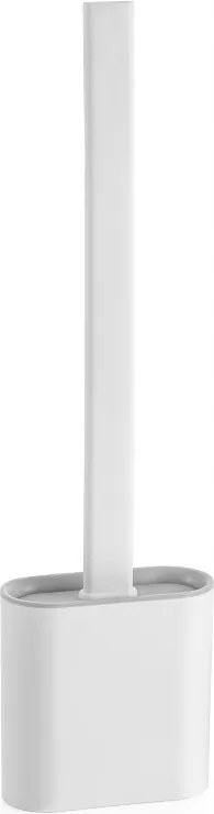 Wc kefe 36,5x6,5cm álló vagy falra szerelhető Fehér Matt