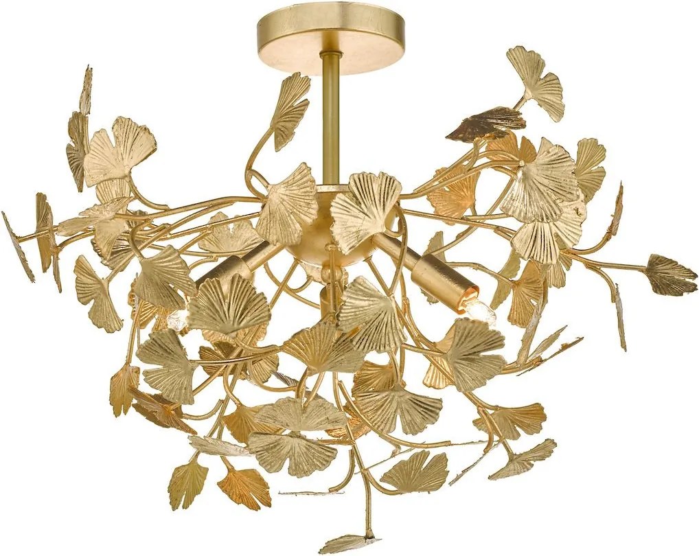 DAR LIGHTING YAD0435 YADIRA Glamour Mennyezeti Lámpa Arany G9 IP20