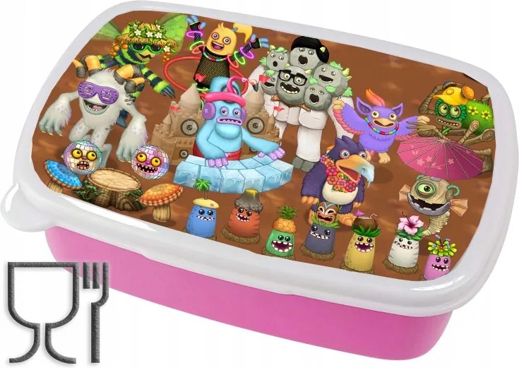 Uzsonnás doboz Lunchbox My Singing Monsters