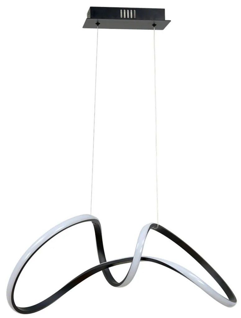 MILAGRO ML7951 TESORO Modern Led Függesztett Lámpa Fekete LED IP20