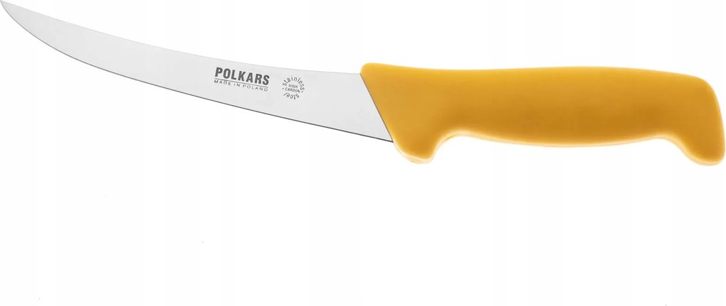 Polkars hentes kés No. 02 sárga (15cm)