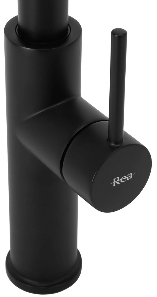 Konyhai csaptelep Rea Nest black mat
