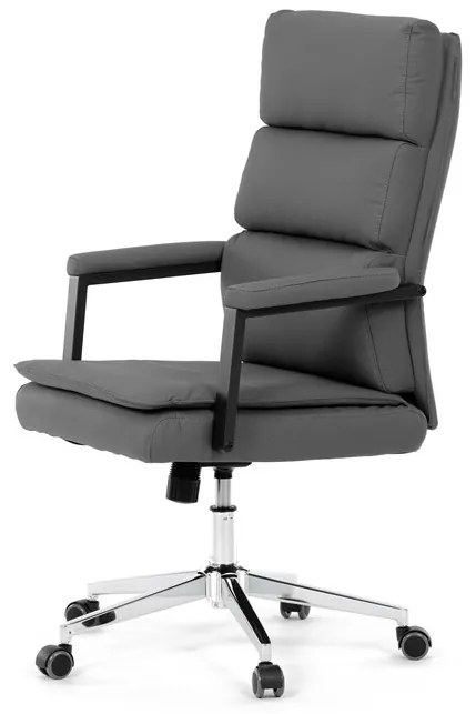 Irodai szék szürke műbőrrel. KA-D8104 GREY