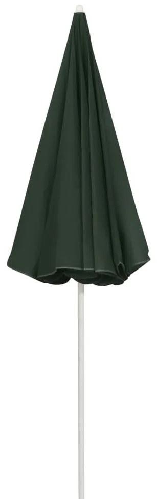 zöld strandnapernyő 240 cm