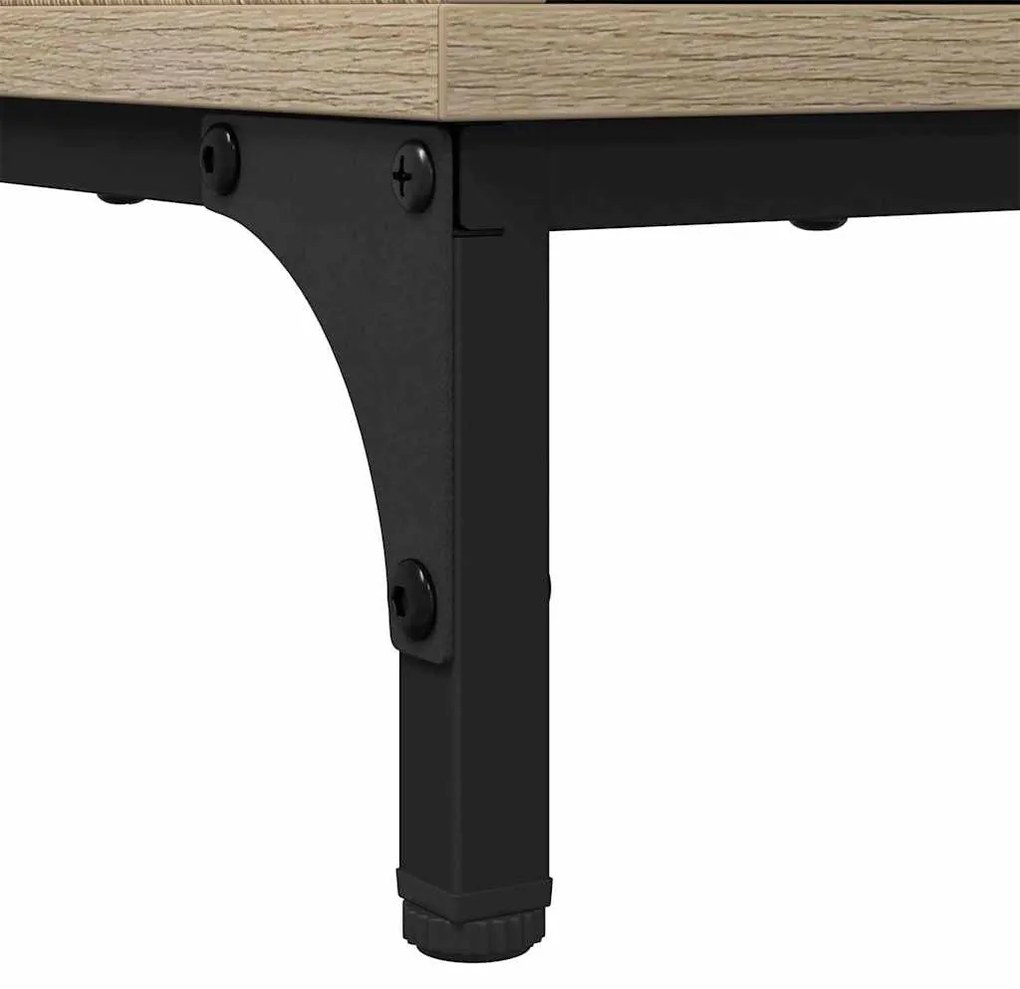 Éjjeli asztal fiókkal sonoma tölgy 63.5 x 36 x 61 cm Faanyag