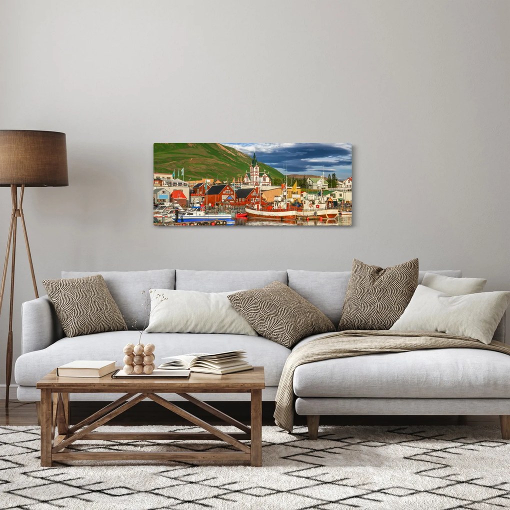 Kép - Húsavík (120x50 cm)