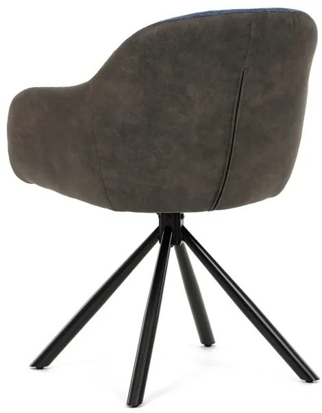 Kék Szövet Étkezőszék. DCH-Y1143 BLUE2