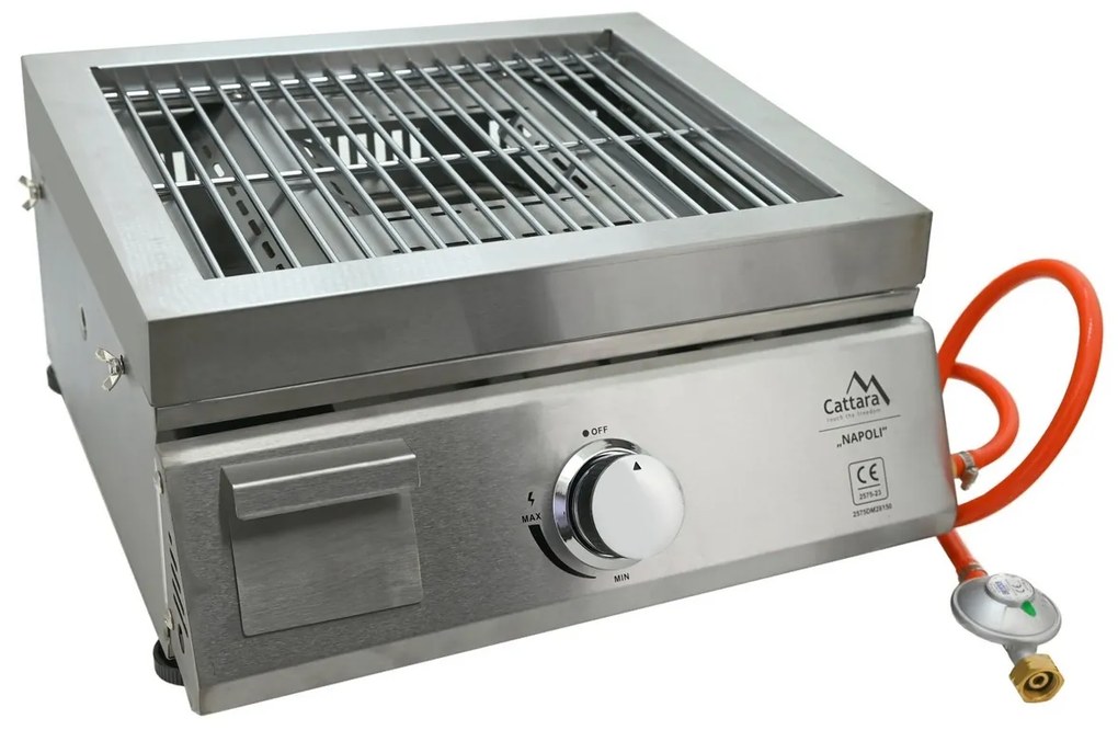 Cattara 14101 gázgrill asztali pizzasütővel Napoli