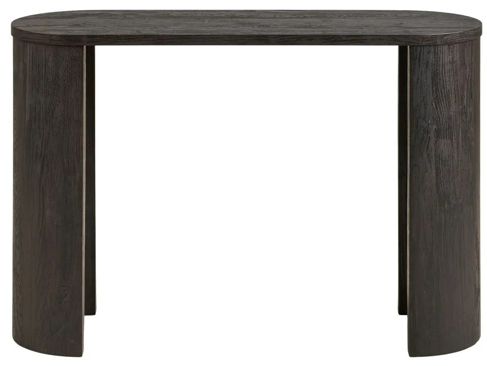 Bibione konzolasztal sötétbarna, 38x114x75 cm