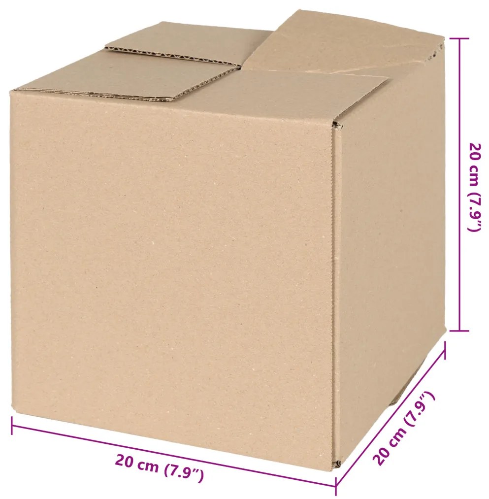 Hajtható Doboz 50 db 20x20x20 cm Karton