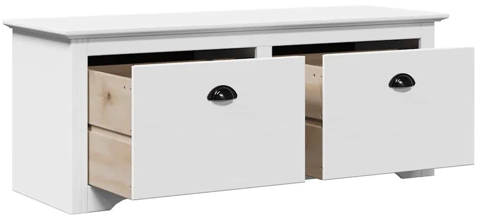előszobai pad BODO&quot; Fehér 114x40x45 cm&quot;