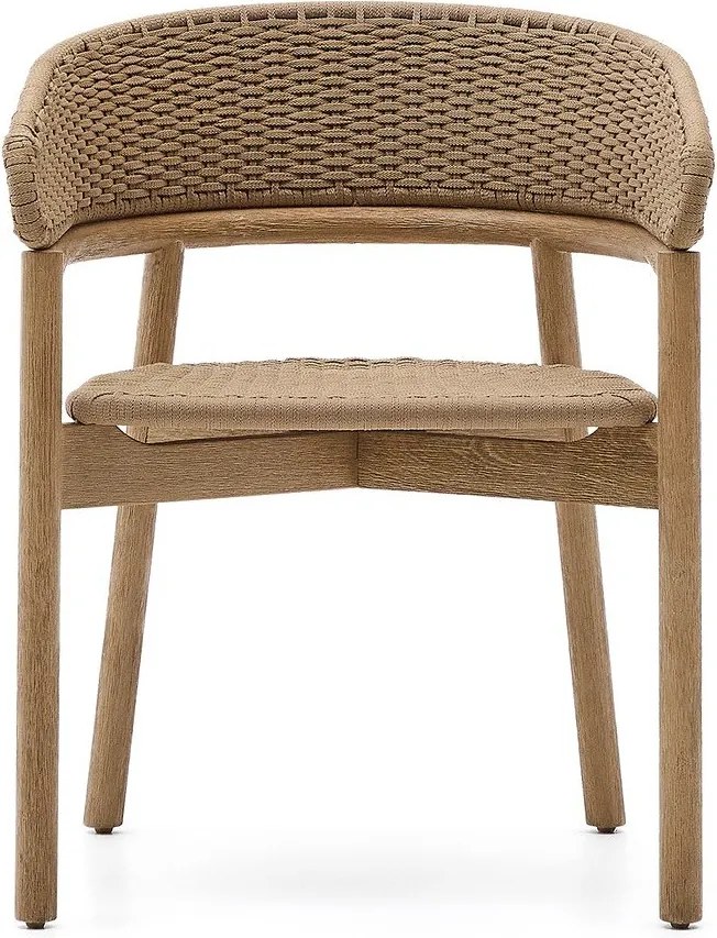 Natúr színű tömörfa kerti szék Arinella – Kave Home