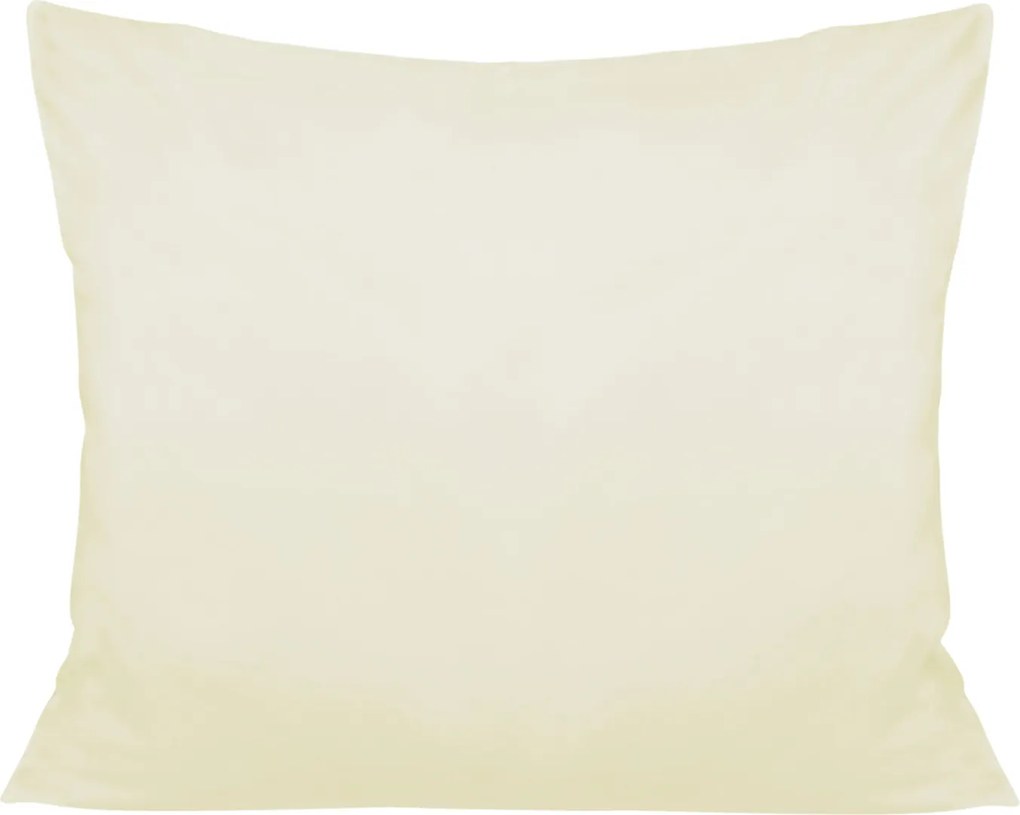 Pamut-szatén párnahuzat 50x70 Darymex egyszínű krémszínű