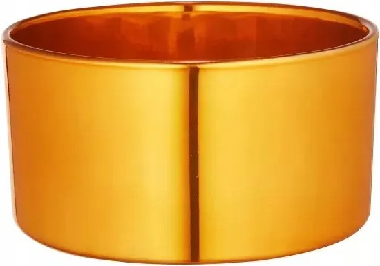 Üvegtál kerek egyenes arany Ambition Gold Deco 11 cm