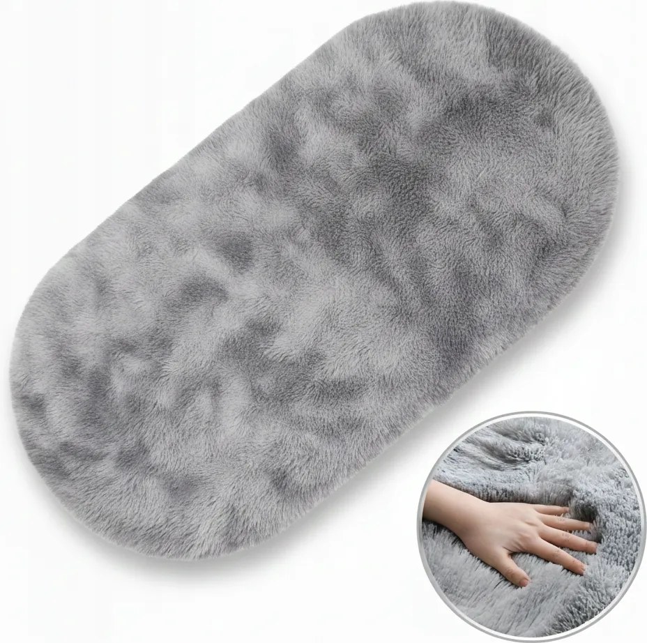 Shaggy Szőnyeg Plüss Puha Kerek Sűrű Csúszásgátló A Nappaliba Szoba