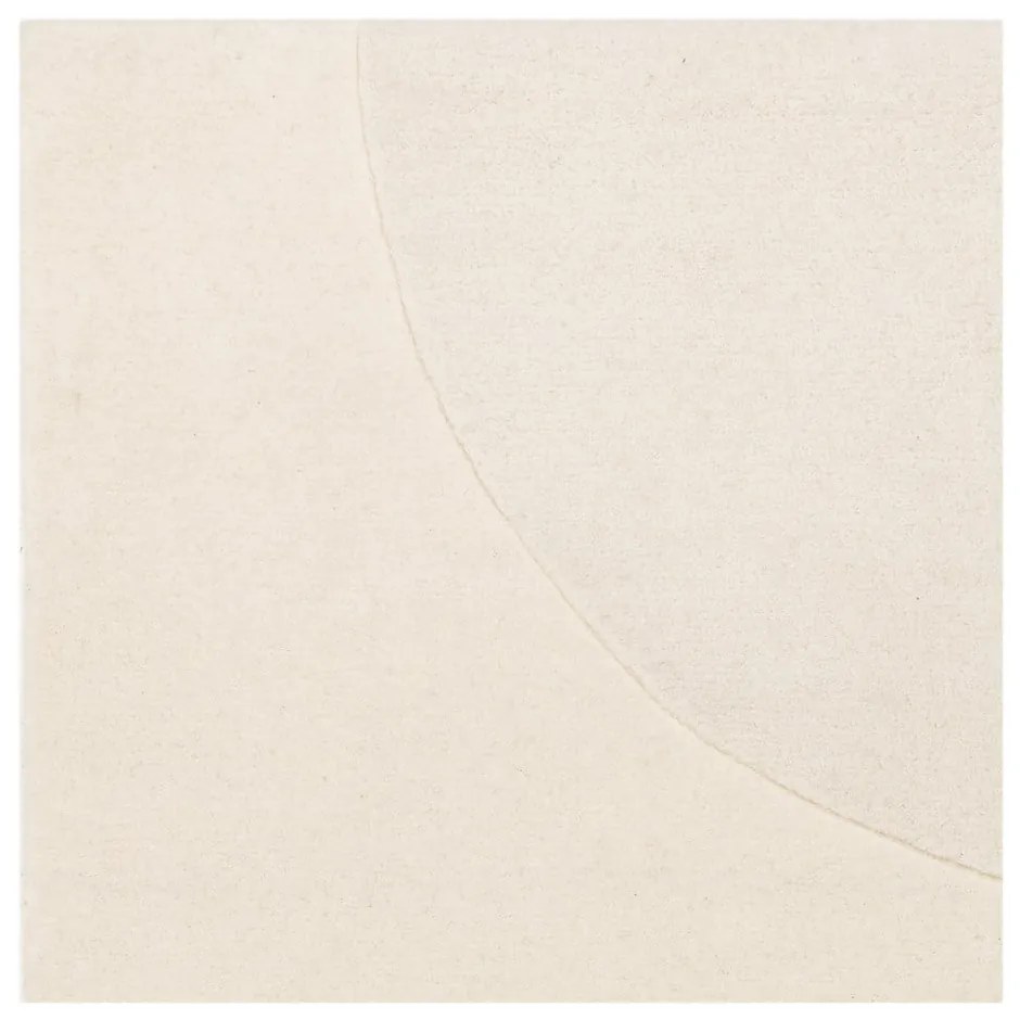 Fehér gyapjú szőnyeg 160x230 cm Olsen – Asiatic Carpets