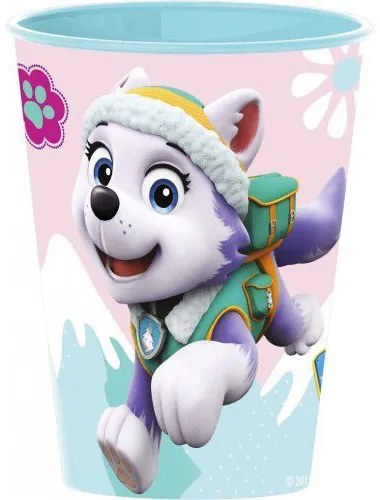 Mancs Őrjárat műanyag pohár Skye