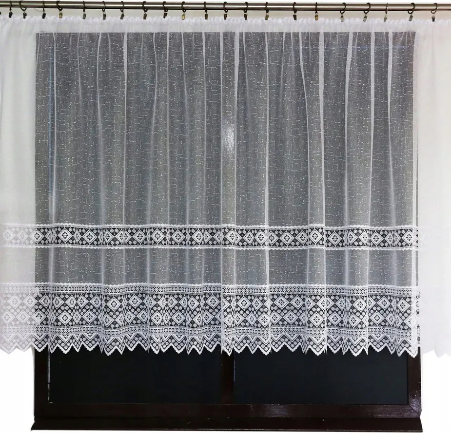 Mg Függöny 618/178 Fehér 350X180cm kész Bt M