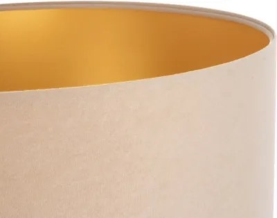Univerzális STANDART E27 lámpabúra, 45 cm, bézs/arany