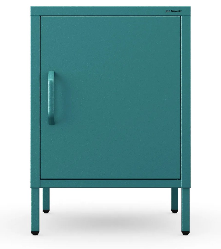 Éjjeliszekrény MIA, 424 x 595 x 400 mm, Modern: tengerszínű