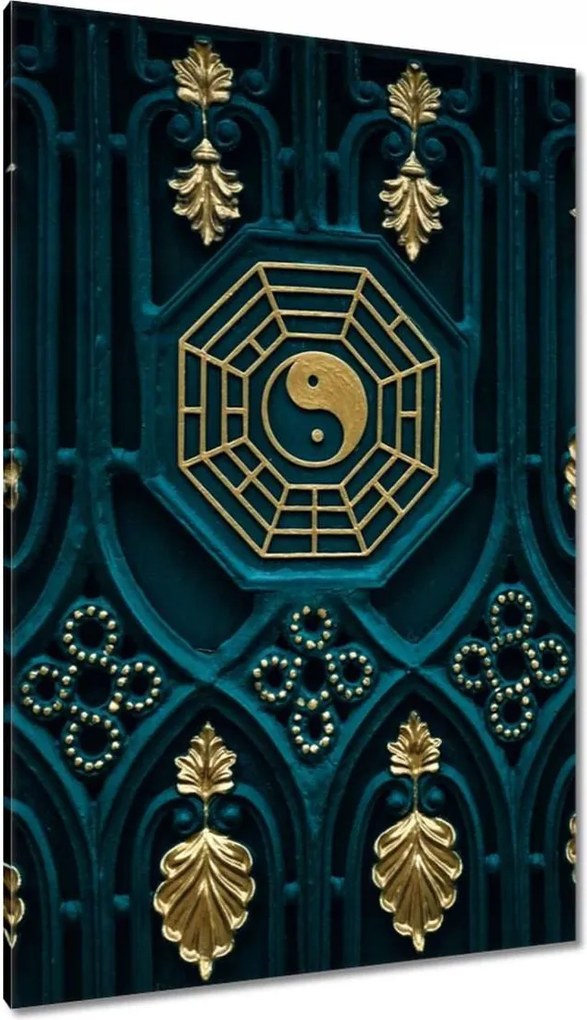 Festmények 80x120 Absztrakt Arany harmónia