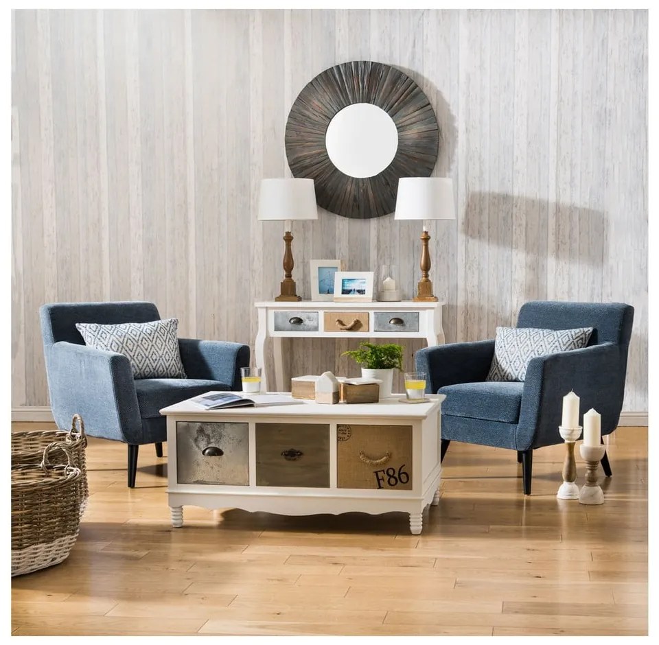 Fehér-natúr színű kő képkeret 18x23 cm Sena – Premier Housewares