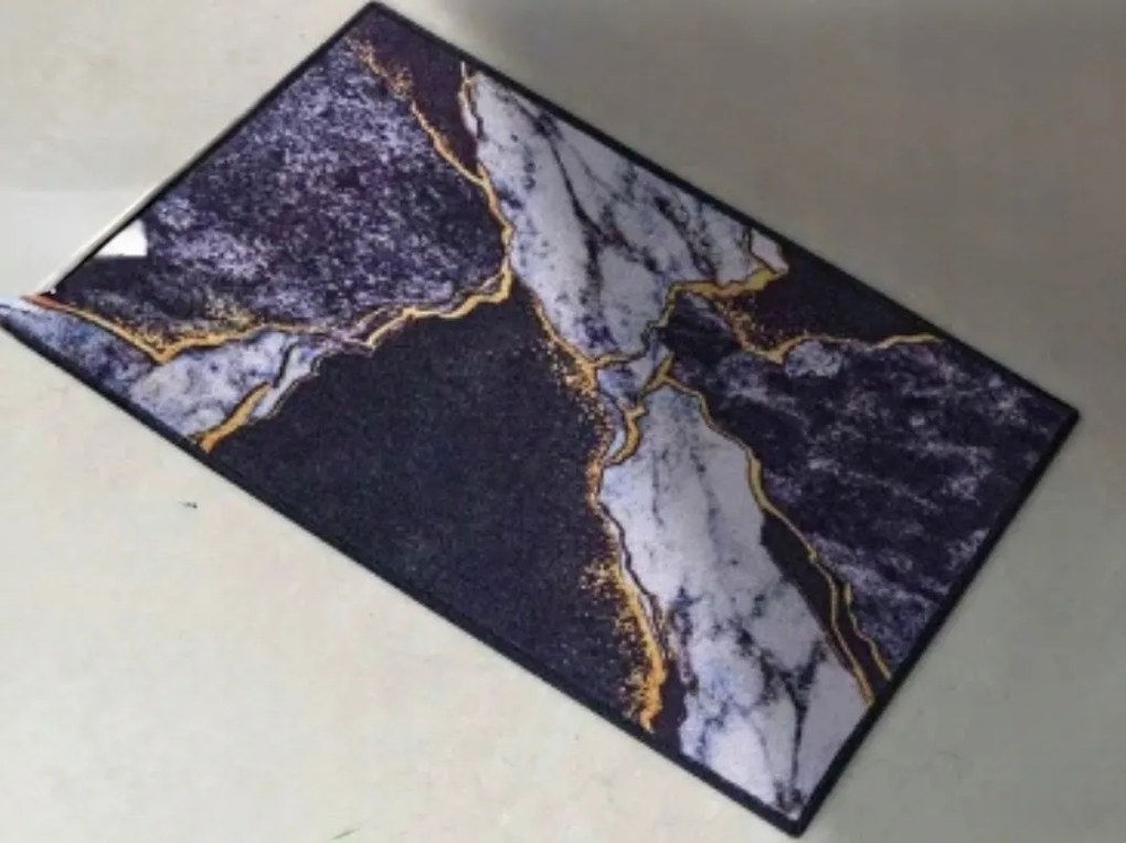 Szőnyeg\ lábtörlő univerzális Smukee 50x80 cm Márvány mintás