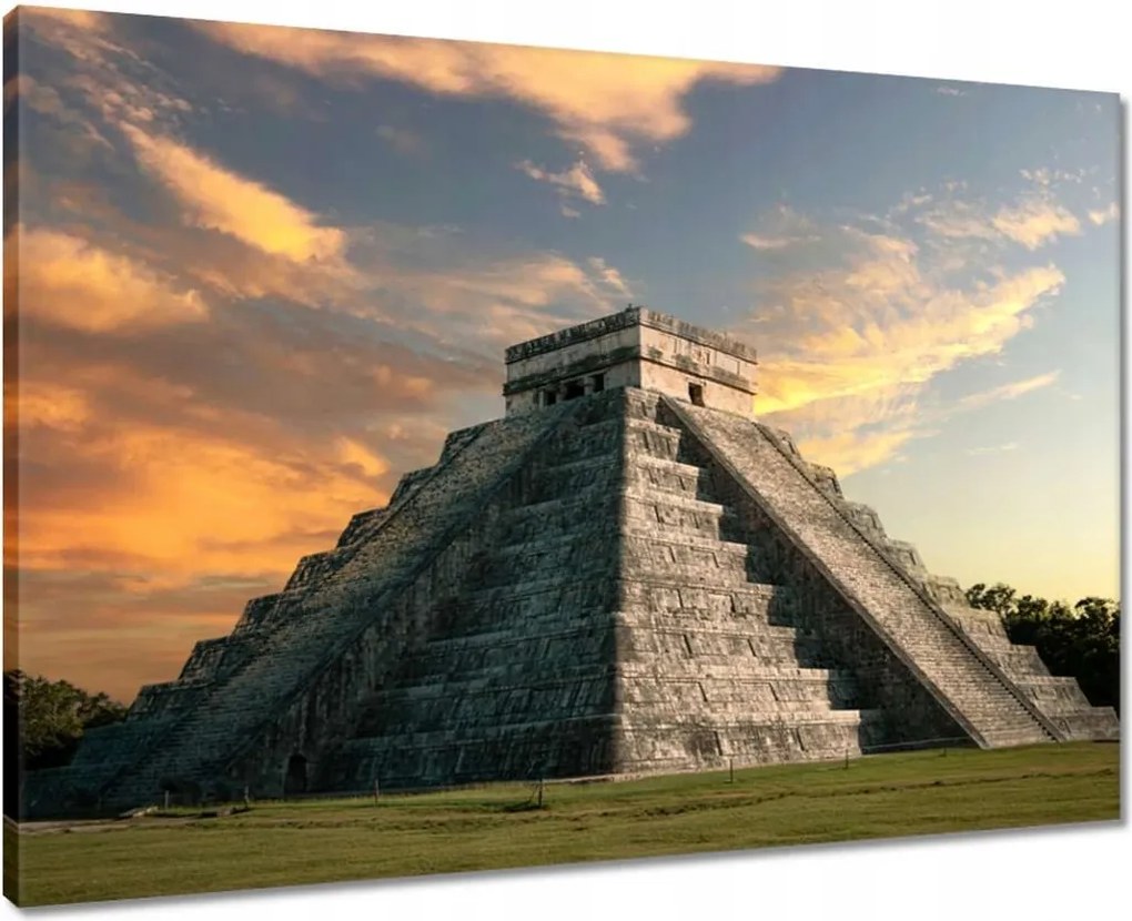 Vászonkép 70x50 Chichen Itza Mexikóban