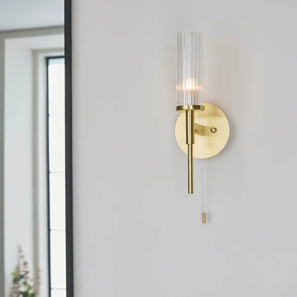 Endon glamour modern fürdőszobai lámpa talo sárgaréz átlátszó end96163