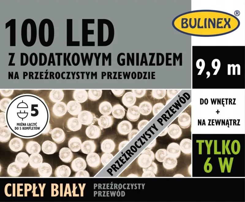 Karácsonyfa lámpák Bulinex – 100 Led (51-100 db-os lámpa szett),