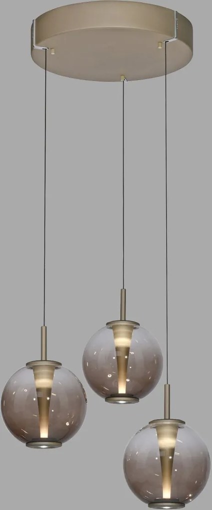 Paul Neuhaus modern függeszték pure e-infinity barna pln2222-97