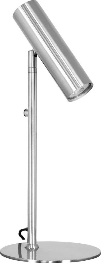 Ezüstszínű acél asztali lámpa (magasság 47 cm) Paris – House Nordic