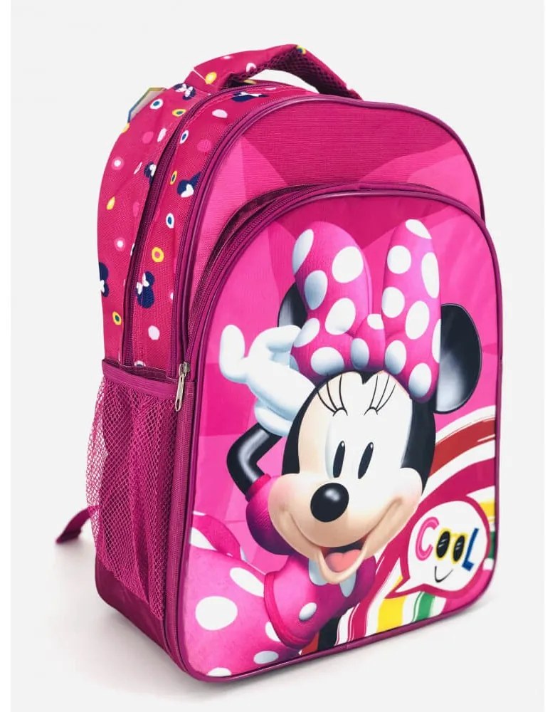 Milána Minnie Iskolatáska lányoknak rózsaszín